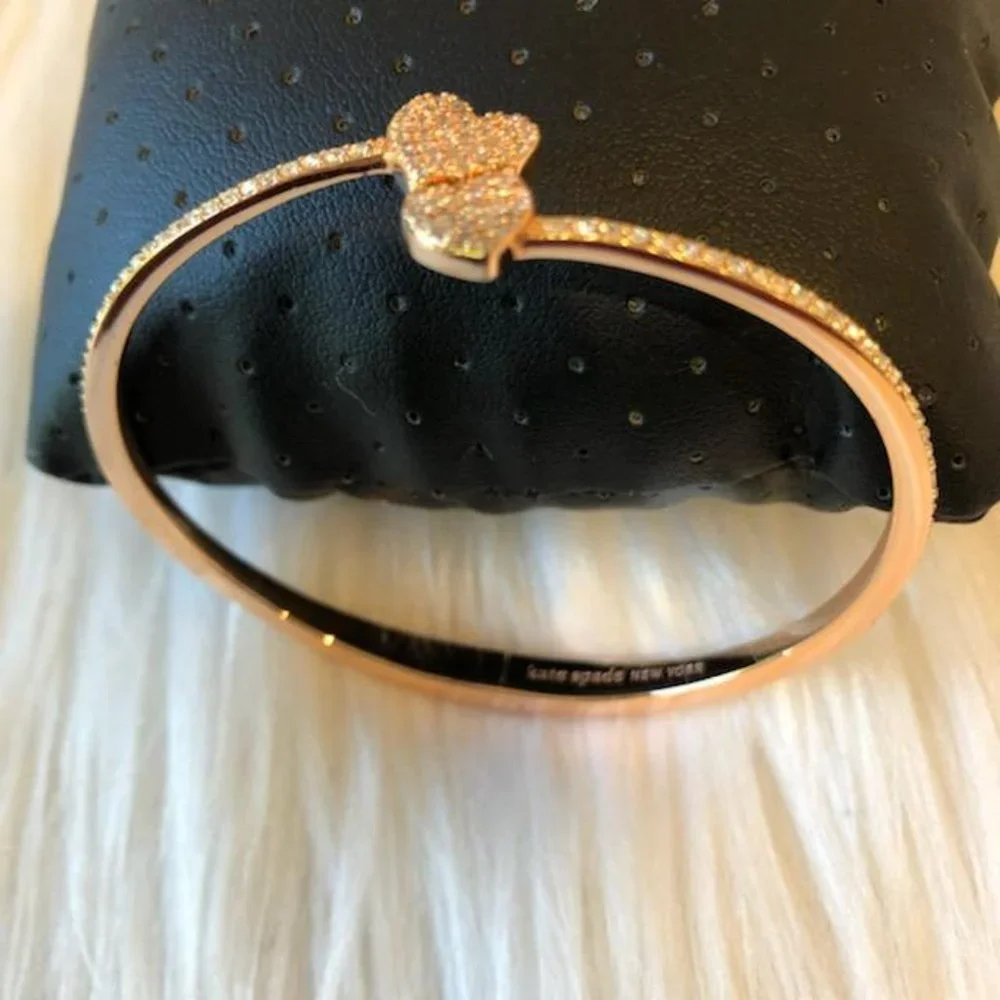Kate Spade Heart Bangle Bracelet - Picture 5 of 8